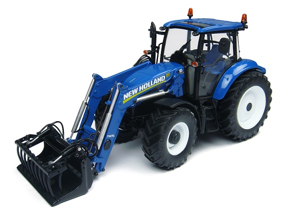 New Holland T5.115 with 740TL Frontloader